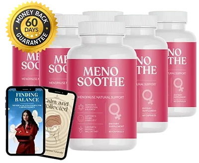 MenoSoothe Menopause Support Bottles